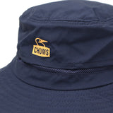 【日本正規品】 チャムス 帽子 メンズ レディース メッシュ ハット サンシェード付き CHUMS ブランド アウトドア ロゴ ナイロン 速乾 日よけ 紐付き UVカット 春夏 お出かけ Sunshade Hat CH05-1418