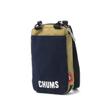 【日本正規品】 チャムス ショルダーバッグ メンズ レディース 斜めがけバッグ ナイロン CHUMS 斜めがけ 1L リバーシブル SWEAT NYLON リバーシブルスマートフォンショルダーバッグスウェットナイロン CH60-4018