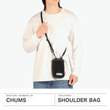 【日本正規品】 チャムス ショルダーバッグ メンズ レディース 斜めがけバッグ ナイロン CHUMS 斜めがけ 1L リバーシブル SWEAT NYLON リバーシブルスマートフォンショルダーバッグスウェットナイロン CH60-4018