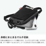 【日本正規品】 チャムス ショルダーバッグ メンズ レディース 斜めがけバッグ ナイロン CHUMS 斜めがけ 1L リバーシブル SWEAT NYLON リバーシブルスマートフォンショルダーバッグスウェットナイロン CH60-4018