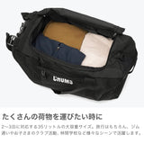 【日本正規品】 チャムス ボストンバッグ 修学旅行 メンズ レディース 軽量 かわいい 旅行 CHUMS バッグ リュック 小学生 中学生 高校生 子供 35L B4 RECYCLE BAG リサイクルチャムス2ウェイボストンバッグ35 CH60-4026