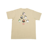 【日本正規品】 チャムス Tシャツ メンズ レディース 半袖 CHUMS ブランド かわいい トップス プリント ロゴ 綿100% コットン 耐久性 タフ カジュアル OPEN END YARN ブービーオニギリフレンズTシャツ CH01-2743