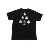 【日本正規品】 チャムス Tシャツ メンズ レディース 半袖 CHUMS ブランド かわいい トップス プリント ロゴ 綿100% コットン 耐久性 タフ カジュアル OPEN END YARN ブービーオニギリフレンズTシャツ CH01-2743