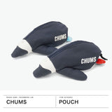 【日本正規品】 チャムス ポーチ メンズ レディース 小物入れ ブランド かわいい CHUMS 小物 ぬいぐるみ ペンケース メイクポーチ ブービーバード 持ち歩き AQUARIUM ライイングブービーポーチ CH60-3953