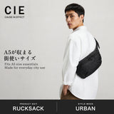 CIE ボディバッグ メンズ レディース シー バッグ ブランド ペットボトル かっこいい ウエストバッグ 斜めがけバッグ 斜めがけ おしゃれ 横型 コンパクト 弱撥水 防水 A5 3.5L 日本製 FLOW BODYBAG 022102