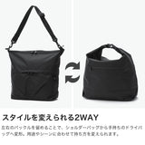 CIE ショルダーバッグ メンズ レディース 大容量 大きめ 斜めがけバッグ ナイロン A4 B4 シー バッグ ブランド 斜めがけ おしゃれ 大人 2WAY 手持ち 弱撥水 防水 33L 日本製 FLOW DRY SHOULDER BAG - L 022105