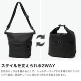CIE ショルダーバッグ メンズ レディース 斜めがけバッグ ナイロン バッグ ブランド 斜めがけ おしゃれ 大人 2WAY 手持ち 弱撥水 防水 13L B5 2WAYバッグ 小さめ 日本製 FLOW DRY SHOULDER BAG - S 022106