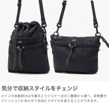CIE ショルダーバッグ メンズ レディース 斜めがけ 大人 軽量 軽い 小さめ シー バッグ ショルダー かっこいい ブランド 黒 ブラック A5 4L 日本製 コンパクト ミニショルダーバッグ TENDER MINI SHOULDER 042501