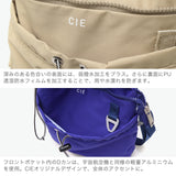 CIE ショルダーバッグ メンズ レディース 斜めがけ 大人 軽量 軽い 小さめ シー バッグ ショルダー かっこいい ブランド 黒 ブラック A5 4L 日本製 コンパクト ミニショルダーバッグ TENDER MINI SHOULDER 042501