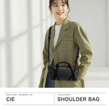 CIE ショルダーバッグ メンズ レディース 小さめ 斜めがけバッグ シー バッグ ショルダー 斜めがけ 大人 ブランド 軽量 日本製 2WAY コンパクト ミニショルダーバッグ W-CROSS CIE-W-CROSS MINI SHOULDER 032501