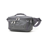 CIE Waist Bag for Men and Women Waterproof Water Repellent Sea Bag Nylon A5 2.5L Horizontal Compact Made in Japan Crossbody Body Bag PRIOR WAIST PACK 035002