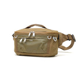 CIE Waist Bag for Men and Women Waterproof Water Repellent Sea Bag Nylon A5 2.5L Horizontal Compact Made in Japan Crossbody Body Bag PRIOR WAIST PACK 035002