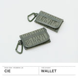 CIE 三つ折り財布 財布 メンズ レディース ブランド シー 三つ折り ミニ財布 小さめ レインカモ おしゃれ 小銭入れあり 防水 撥水 軽量 軽い 日本製 GRID3 MIDDLE WALET -2 LIMITED EDITION - RAIN CAMO 032301RC