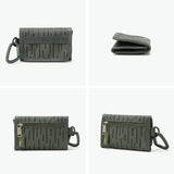 CIE 三つ折り財布 財布 メンズ レディース ブランド シー 三つ折り ミニ財布 小さめ レインカモ おしゃれ 小銭入れあり 防水 撥水 軽量 軽い 日本製 GRID3 MIDDLE WALET -2 LIMITED EDITION - RAIN CAMO 032301RC