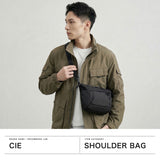 CIE ショルダーバッグ メンズ レディース 斜めがけバッグ ブランド シー バッグ ショルダー 防水 斜めがけ 小さめ 軽量 日本製 男性 女性 弱撥水 丈夫 スリム A5 2L FLOW FLAT SHOULDER(L) 022108