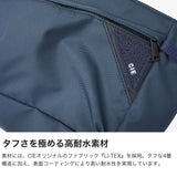 CIE ショルダーバッグ メンズ レディース 斜めがけバッグ ブランド シー バッグ ショルダー 防水 斜めがけ 小さめ 軽量 日本製 男性 女性 弱撥水 丈夫 スリム A5 2L FLOW FLAT SHOULDER(L) 022108