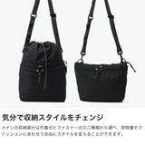 CIE ショルダーバッグ メンズ レディース 斜めがけバッグ ブランド シー バッグ ショルダー 防水 斜めがけ 軽量 日本製 男性 女性 弱撥水 丈夫 巾着 ファスナー 15L B5 TENDER SHOULDER-L 042502