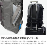 CIE リュック メンズ レディース リュックサック シー バッグ PC収納 15インチ 通勤 日常使い 軽量 防水 日本製 シンプル バックパック 手持ち カジュアル キャリーオン 24L B4 GRID-0 2WAY BACKPACK 032653