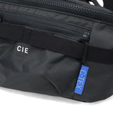 CIE ウエストバッグ ボディバッグ メンズ レディース シー バッグ ブランド 小さめ 軽い カジュアル スポーティ ヨコ型 防水 斜め掛け ナイロン アウトドア ジョギング 日本製 2WAY GRID-0 WAIST PACK 032669