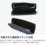 【1年保証】 チマブエ グレースフル 長財布 メンズ CIMABUE graceful 財布 本革 革 ラウンドファスナー ラウンド 大容量 ブランド 象革 日本製 エレファントレザー RFロングウォレット(ラウンドファスナー長財布)