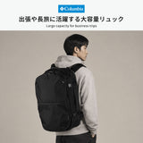 コロンビア リュック メンズ レディース Columbia ブランド 大容量 旅行 出張 高耐久 2層 撥水 PCスリーブ タブレットスリーブ ナイロン アウトドア 40L 15inch A3 Tyger Brook 40Lトラベルバックパック PU7261