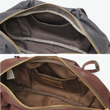 クレドラン ボストンバッグ レディース CLEDRAN バッグ 小さめ ブランド ミニ 大人 本革 牛革 革 肩掛け レザー ハンドル おしゃれ シンプル コンパクト ミニボストン 女性 日本製 GALE TUCK BOSTON CL-3848