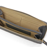 クレドラン 財布 長財布 レディース CLEDRAN お財布 ブランド 薄型 薄い スリム ラウンドファスナー 大人 本革 牛革 革 おしゃれ 女性 かわいい 水玉 ドット柄 日本製 LIMA DOT LONG SLIMWALLET CL-3890