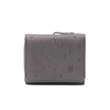 クレドラン 財布 三つ折り財布 レディース CLEDRAN お財布 ブランド 大人 本革 牛革 革 おしゃれ 女性 かわいい 水玉 ドット柄 三つ折り 日本製 小銭入れ コンパクト LIMA DOT TRIFOLD WALLET CL-3891