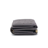 クレドラン 財布 三つ折り財布 レディース CLEDRAN お財布 ブランド 大人 本革 牛革 革 おしゃれ 女性 かわいい 水玉 ドット柄 三つ折り 日本製 小銭入れ コンパクト LIMA DOT TRIFOLD WALLET CL-3891