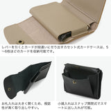 クレドラン 三つ折り財布 レディース ブランド 革 かわいい CLEDRAN 財布 本革 三つ折り ミニ 折り財布 レザー 革財布 コンパクト カードケース 小さめ 小銭入れ 上品 日本製 ARCH CASSETTE MINI WALLET CL-3976