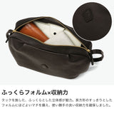 クレドラン ショルダーバッグ レディース ブランド CLEDRAN バッグ 斜めがけ 肩かけ 本革 牛革 軽い ダブルファスナー お出掛け 旅行 おしゃれ 可愛い ナチュラル 日本製 A5 GALE TUCK SHOULDER CL-4024