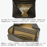 クレドラン 折り財布 レディース ブランド CLEDRAN 財布 本革 牛革 革 レザー カウレザー かぶせ フラップ 大人 小銭入れあり おしゃれ 上品 シンプル ギャルソン 日本製 NOUVE POINT SHORT WALLET CL-4031