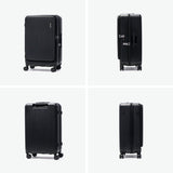 【公認販売店】 コールマン スーツケース 大容量 Coleman フロントオープン Mサイズ キャリーケース 旅行 出張 60L 5~6泊 TSA TSロック 双輪 4輪 FLAP フロントオープンジッパーキャリーM 60006