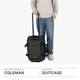 【公認販売店】 コールマン ソフトキャリーバッグ ブランド Sサイズ Coleman キャリーバッグ 機内持ち込み ソフトキャリー ケース 2輪 40L 旅行 修学旅行 3泊4日 3泊 4泊 おしゃれ HYBRID ハイブリッドキャリーS 60010