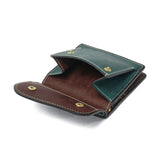 コルボ 財布 メンズ レディース 本革 CORBO. 日本製 ブランド 大人 札 小銭 小銭入れあり 小さめ 小さい コンパクト 革 レザー 牛革 ミニ財布 プエブロ SLATE PUEBLO マネークリップ式コンパクト財布 1LN-1715