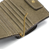 コルボ 財布 メンズ レディース 本革 CORBO. 日本製 ブランド 大人 札 小銭 小銭入れあり 小さめ 小さい コンパクト 革 レザー 牛革 ミニ財布 プエブロ SLATE PUEBLO マネークリップ式コンパクト財布 1LN-1715