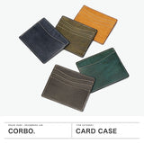 コルボ カードケース メンズ レディース 本革 薄型 CORBO. 財布 日本製 ブランド 大人 革 レザー 牛革 小さめ 小さい コンパクト スリム ケース プエブロ SLATE PUEBLO フラグメントケース 1LN-1717