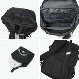 コンバース リュック 通学 レディース メンズ 大容量 CONVERSE 女子 男子 大学生 軽量 軽い PC カジュアル ブランド ボックス型 A3 A4 33L ポーチ リュックサック CV RUBBER PATCH BOX BACKPACK 81640100