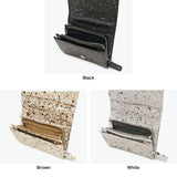 クルニー 財布 メンズ レディース 革 ブランド CRONY. コインケース 本革 牛革 二つ折り かぶせ 日本製 コンパクト ミニ ミニ財布 革財布 男性 女性 カード シンプル MIKAGE HALF ZIP WALLET SMALL CRMK-09