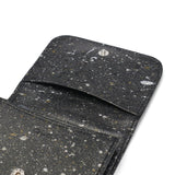 クルニー 財布 メンズ レディース 革 ブランド CRONY. コインケース 本革 牛革 二つ折り かぶせ 日本製 コンパクト ミニ ミニ財布 革財布 男性 女性 カード シンプル MIKAGE HALF ZIP WALLET SMALL CRMK-09