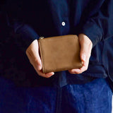 クルニー 財布 メンズ レディース 小さい 薄い CRONY. コンパクト ファスナー 本革 ブランド 革 レザー 牛革 ミニ財布 L字ファスナー 小銭入れ 日本製 ハーフジップウォレット TATUM HALF ZIP WALLET CR-00034