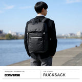 コンバース リュックサック メンズ レディース 中学生 高校生 軽量 大容量 CONVERSE ブランド カジュアル 通学 部活 スポーティ スクールリュック PC収納 A4 A3 35L 16inch defend ハーフジップリュック 20144