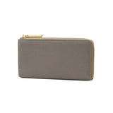 アンサ 長財布 レディース 薄い Ense 財布 ブランド 本革 L字ファスナー 軽量 軽い 革 レザー 山羊革 ゴートスキン L字 ファスナー 小銭入れ 日本製 L-zipper long wallet ew131