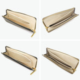 アンサ 長財布 レディース 薄い Ense 財布 ブランド 本革 L字ファスナー 軽量 軽い 革 レザー 山羊革 ゴートスキン L字 ファスナー 小銭入れ 日本製 L-zipper long wallet ew131