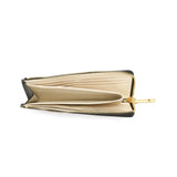 アンサ 長財布 レディース 薄い Ense 財布 ブランド 本革 L字ファスナー 軽量 軽い 革 レザー 山羊革 ゴートスキン L字 ファスナー 小銭入れ 日本製 L-zipper long wallet ew131