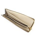 アンサ 長財布 レディース 薄い Ense 財布 ブランド 本革 L字ファスナー 軽量 軽い 革 レザー 山羊革 ゴートスキン L字 ファスナー 小銭入れ 日本製 L-zipper long wallet ew131