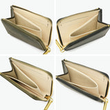 アンサ 財布 レディース Ense ブランド 本革 L字ファスナー 軽量 ミニ財布 コインケース 軽い 革 レザー 山羊革 ゴートスキン L字 ファスナー 小銭入れ 薄い ミニ コンパクト 日本製 L-zipper wallet ew130