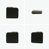 アンサ 財布 レディース Ense ブランド 本革 L字ファスナー 軽量 ミニ財布 コインケース 軽い 革 レザー 山羊革 ゴートスキン L字 ファスナー 小銭入れ 薄い ミニ コンパクト 日本製 L-zipper wallet ew130