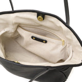 アンサ トートバッグ レディース A4 Ense トート バッグ 通勤 軽量 通勤バッグ 本革 革 軽い ブランド 通勤トート レザー 肩掛け 自立 横型 黒 シンプル 上品 おしゃれ 大人 女性 Sサイズ コンパクト 日本製 tote S ens203