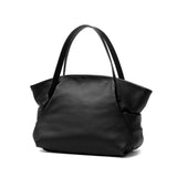 アンサ トートバッグ レディース ファスナー付き Ense トート バッグ レザー ブランド 小さめ 革 本革 自立 ハンドバッグ A5 黒 グレー おしゃれ マチ広め きれいめ イタリアンレザー tote mini ens202